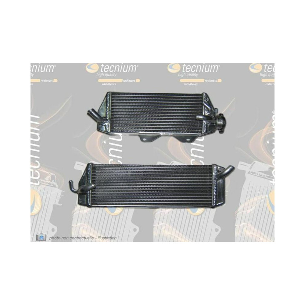 Radiateur droit TECNIUM Oversize - Yamaha YZ125