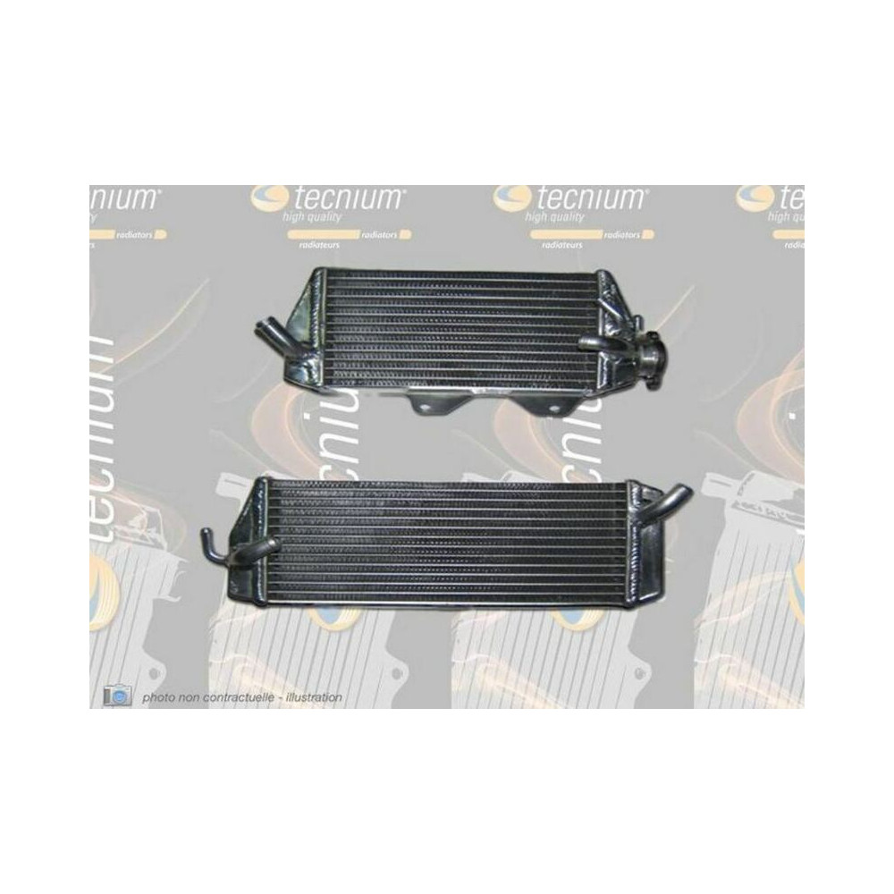 Radiateur gauche TECNIUM Oversize - Suzuki RM-Z250