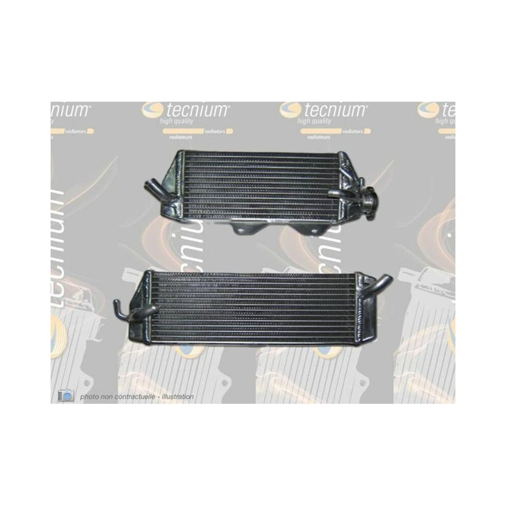 Radiateur droit TECNIUM Oversize - Kawasaki KX450F