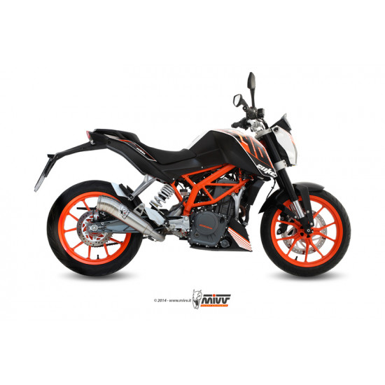 Ligne complète MIVV Ghibli - KTM 390 Duke