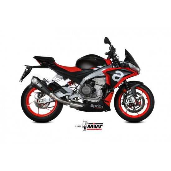 Ligne complète MIVV Delta Race - carbone Aprilia