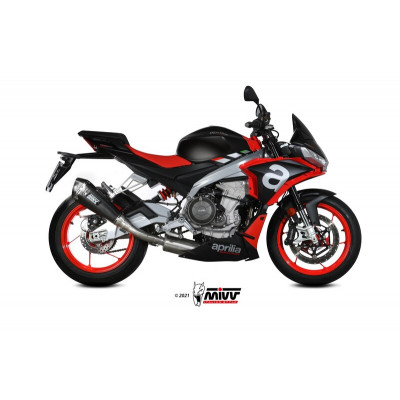 Ligne complète MIVV Delta Race - carbone Aprilia