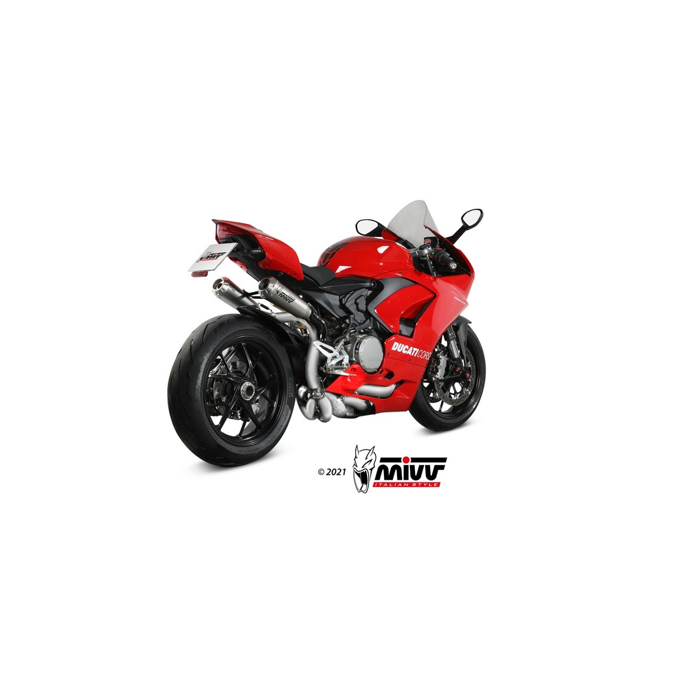 Ligne complète MIVV X-M1 titane/inox - Ducati Panigale V2