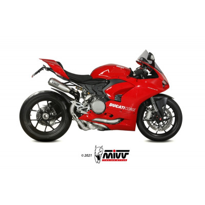 Ligne complète MIVV X-M1 titane/inox - Ducati Panigale V2