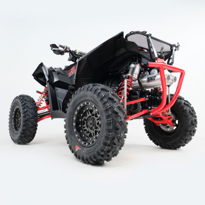 Ligne complète HMF Dual Performance Series acier inoxydable - Polaris Scrambler / Sportman XP 1000 S