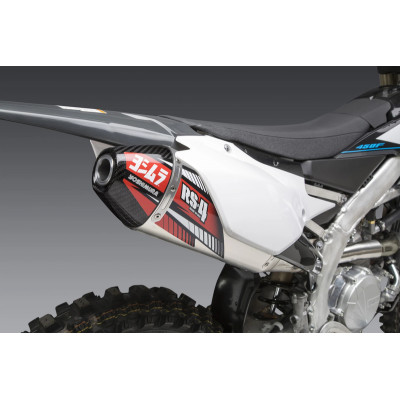 Silencieux YOSHIMURA RS-4 Signature Series aluminium/casquette carbone Yamaha YZ450F