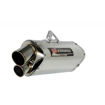 SILENCIEUX DE RECHANGE GAUCHE TRI-OVAL 2 INOX YOSHIMURA POUR SUZUKI / NOUVEAU DESIGN