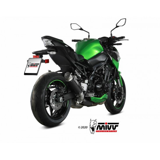 Silencieux MIVV GP Pro carbone/casquette inox Kawasaki Z900