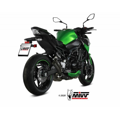 Silencieux MIVV Double Gun Steel Black Kawasaki Z900