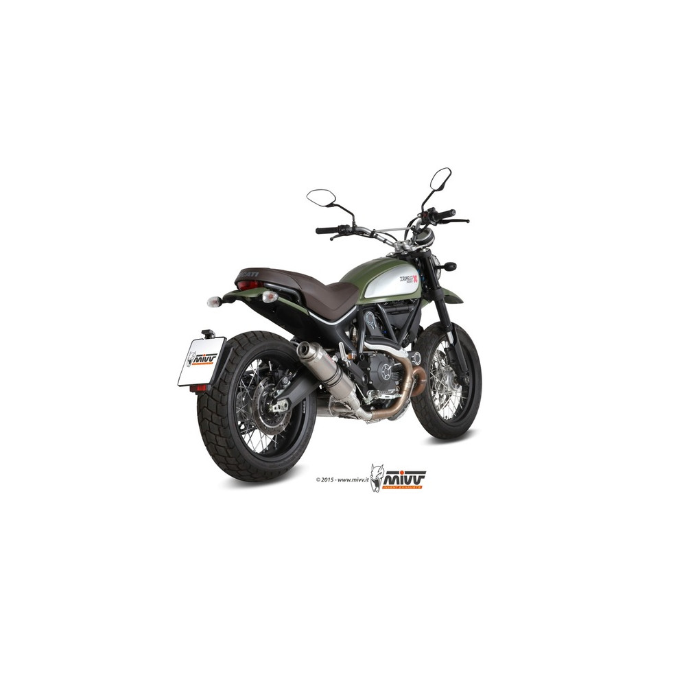 Silencieux MIVV GP titane Ducati Scrambler 800