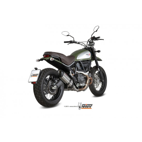 Silencieux MIVV Suono inox Ducati Scrambler 800