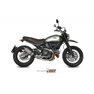 Silencieux MIVV Suono inox Ducati Scrambler 800