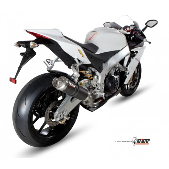 Silencieux MIVV GP carbone Aprilia RSV4/RSV1000/Tuono