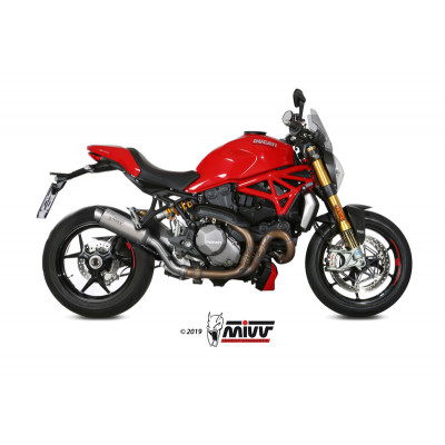 Silencieux MIVV GP Pro Titanium/casquette inox Ducati Monster 821