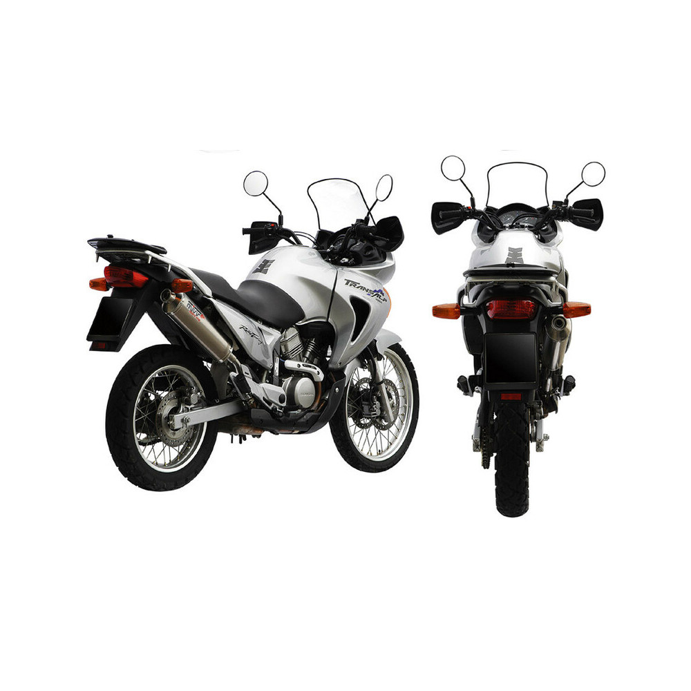 Silencieux MIVV Oval Classic inox Honda XL650V Transalp