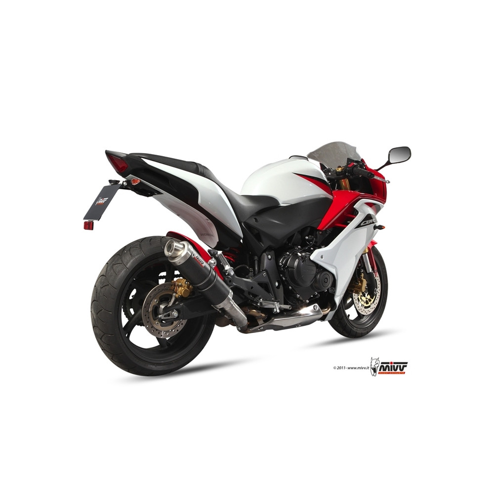 Silencieux MIVV GP carbone Honda CBR600F/CB600F Hornet