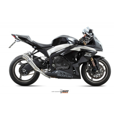 Silencieux double MIVV Ghibli inox Suzuki GSX-R1000