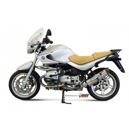 Silencieux MIVV Suono inox/casquette carbone BMW R1150R/RS/RT