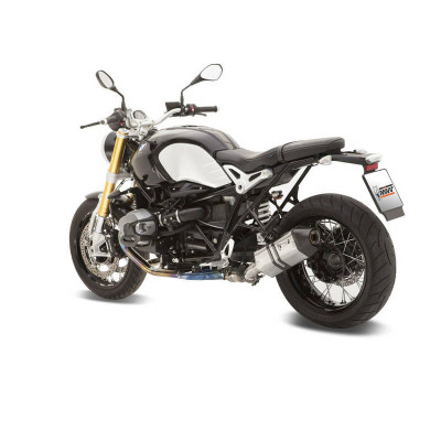 Silencieux MIVV Speed Edge inox/casquette carbone BMW R1200 nineT