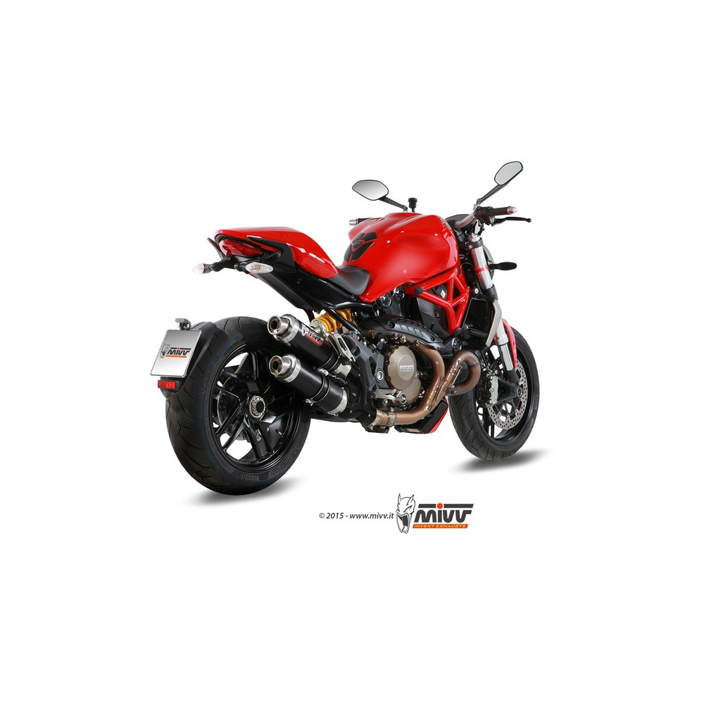 Silencieux MIVV GP carbone Ducati Monster 1200