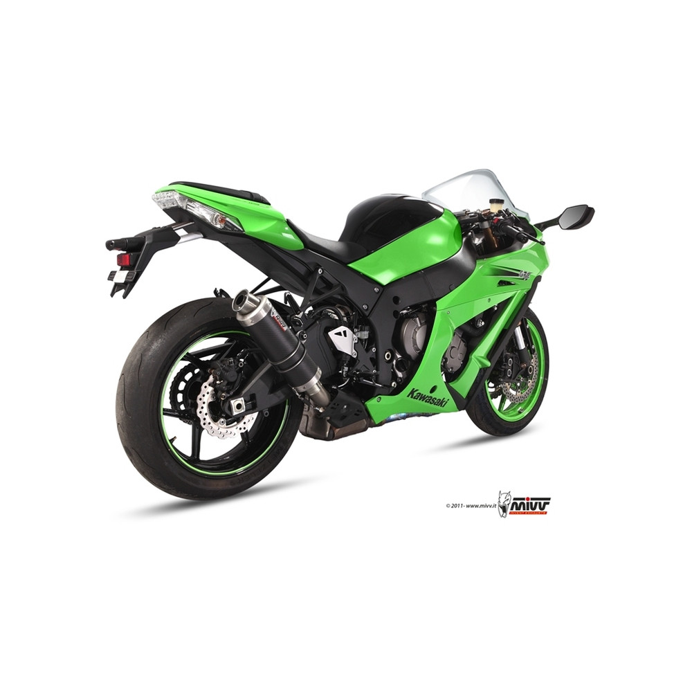 Silencieux MIVV GP carbone Kawasaki ZX10R