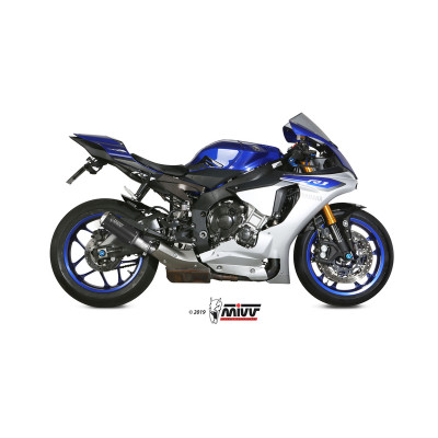 Silencieux MIVV MK3 Carbon/casquette inox Yamaha R1