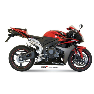 Silencieux MIVV Suono inox/casquette carbone Honda CBR600RR