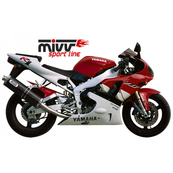 Silencieux MIVV Oval Classic carbone Yamaha YZF-R1