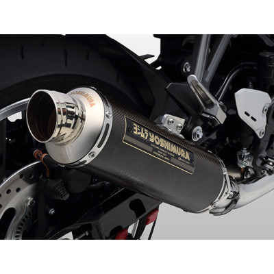 Silencieux YOSHIMURA Brevis Street Sports inox titane/casquette inox Kawasaki Z900RS