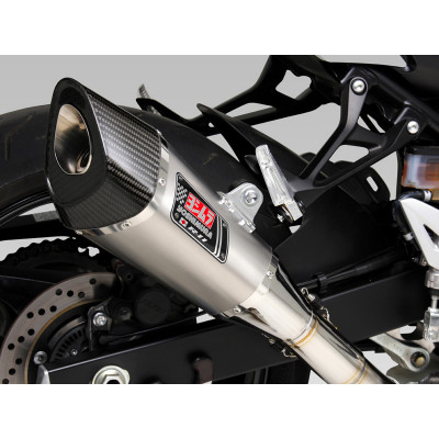 Silencieux YOSHIMURA R11 inox/casquette carbone Suzuki GSR-750