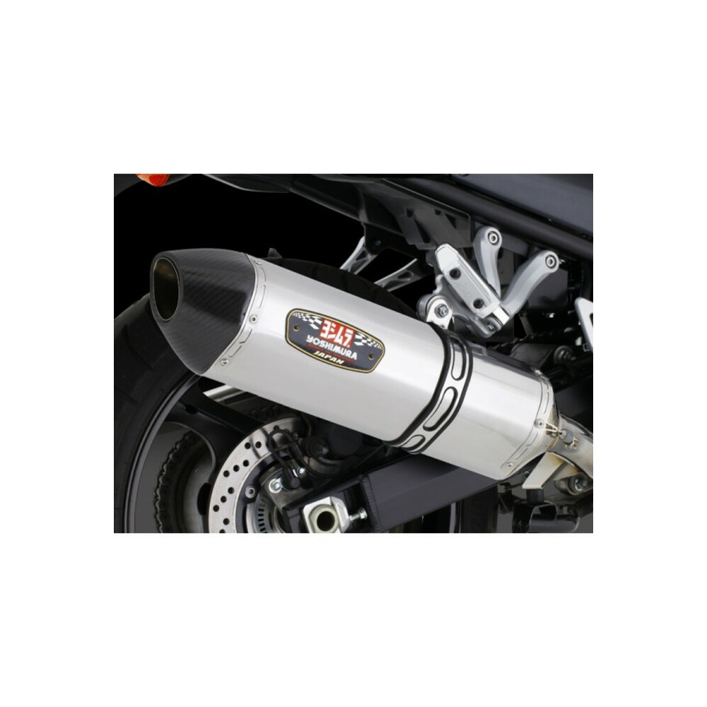 Silencieux Yoshimura R77-J inox/carbone Suzuki GSX650F