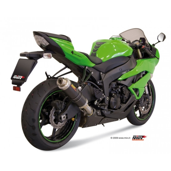 Silencieux MIVV GP carbone Kawasaki ZX6R