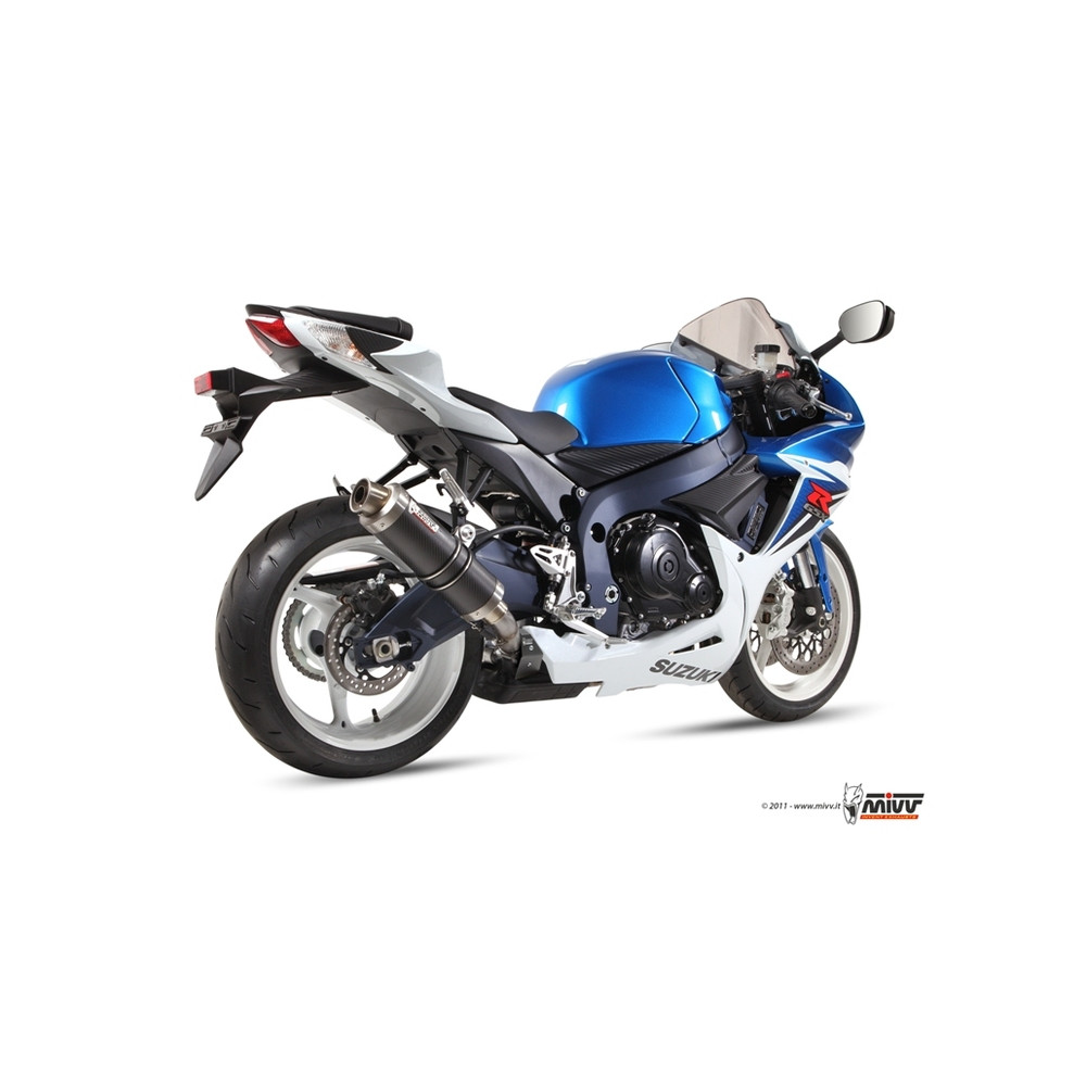 Silencieux MIVV GP carbone Suzuki GSX-R600/GSX-R750