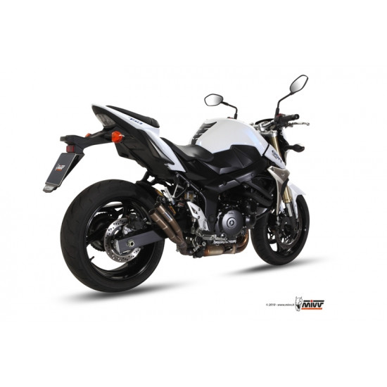 Silencieux MIVV Double Gun full titane Suzuki GSR 750