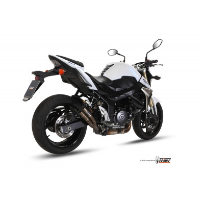 Silencieux MIVV Double Gun full titane Suzuki GSR 750