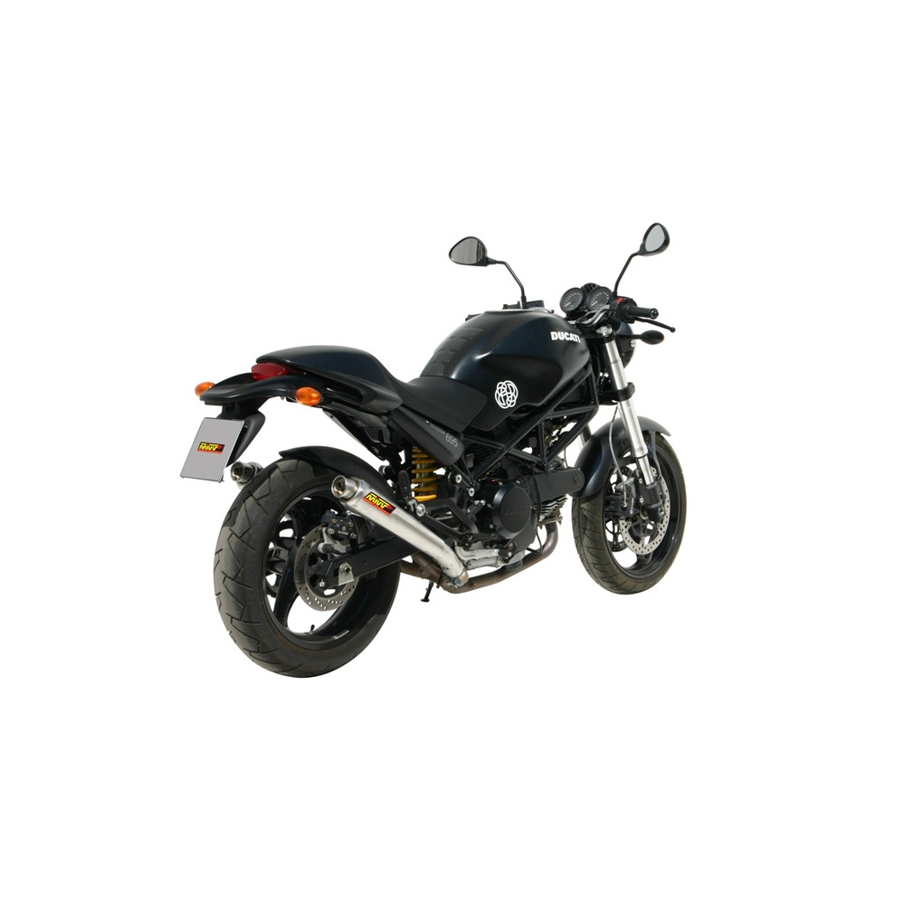 Silencieux double MIVV X-Cone inox Ducati Monster 695