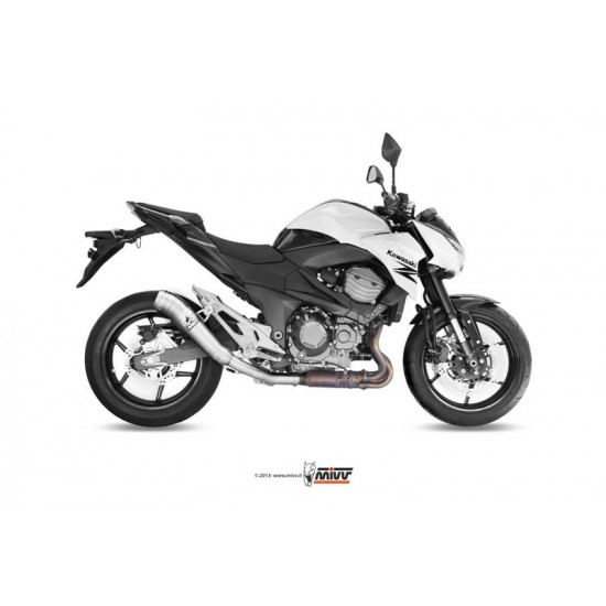 Silencieux MIVV Ghibli inox Kawasaki Z800 e