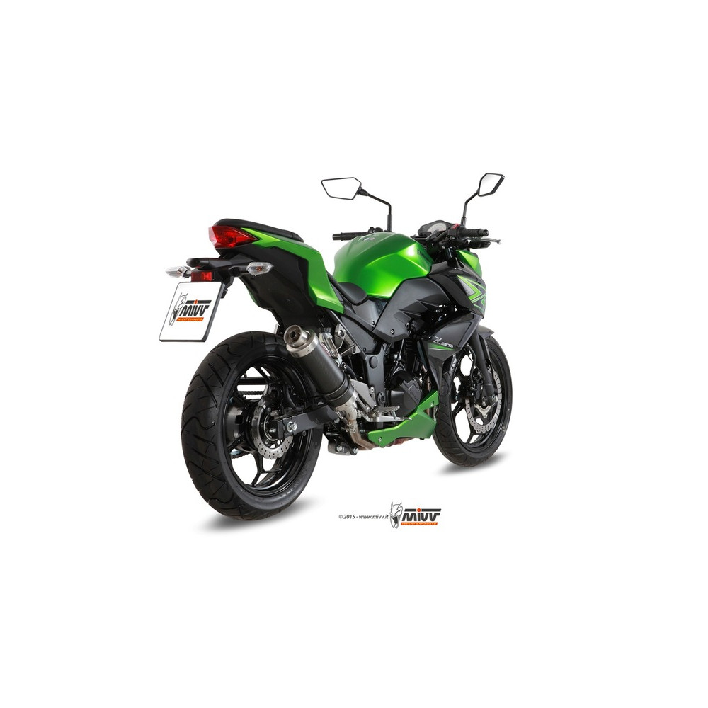 Silencieux MIVV GP carbone Kawasaki Z300