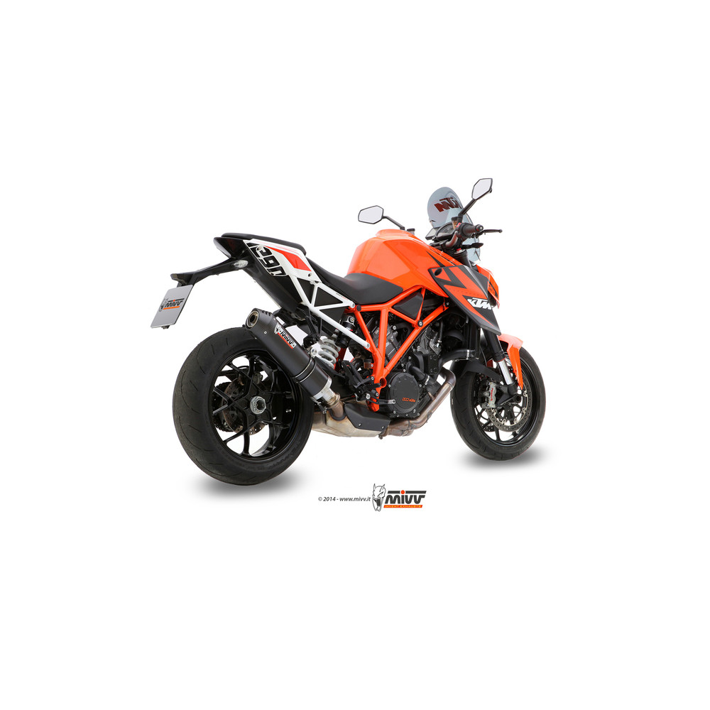 Silencieux MIVV Oval Carbon Cap carbone KTM 1290 Super Duke R