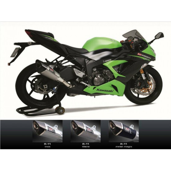 SILENCIEUX YOSHIMURA R11 INOX KAWASAKI ZX636-R