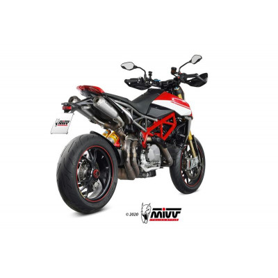 Silencieux double MIVV X-M1 - titane/inox Ducati Hypermotard 950/SP