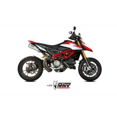 Silencieux double MIVV X-M1 - titane/inox Ducati Hypermotard 950/SP