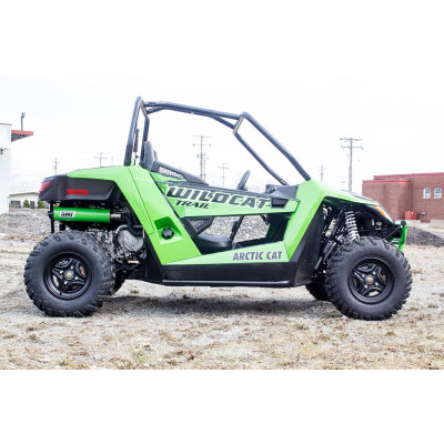 Silencieux HMF Performance Series - alu vert/Turn Down Black Arctic Cat Wildcat