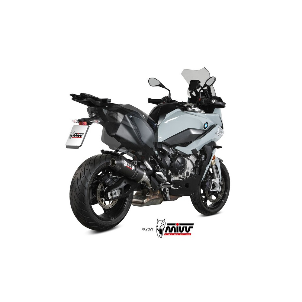 Silencieux MIVV Oval carbone - BMW S1000XR