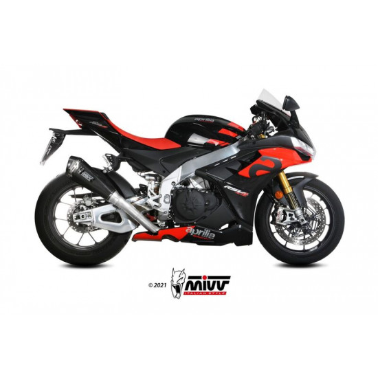 Silencieux MIVV Delta Race carbone - Aprilia RSV4