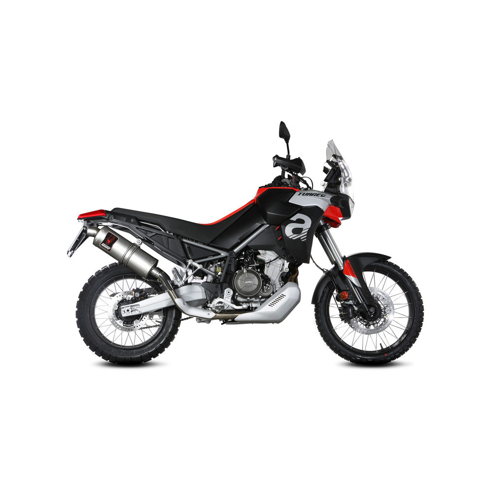 Silencieux MIVV Dakar Slip-On acier inoxydable - Aprilia Tuareg 660