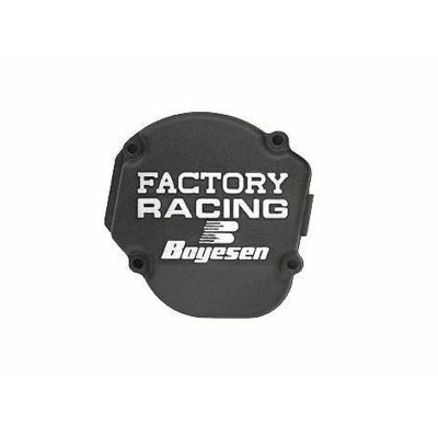 Couvercle d'allumage BOYESEN Factory Racing noir Kawasaki KX80/KX85