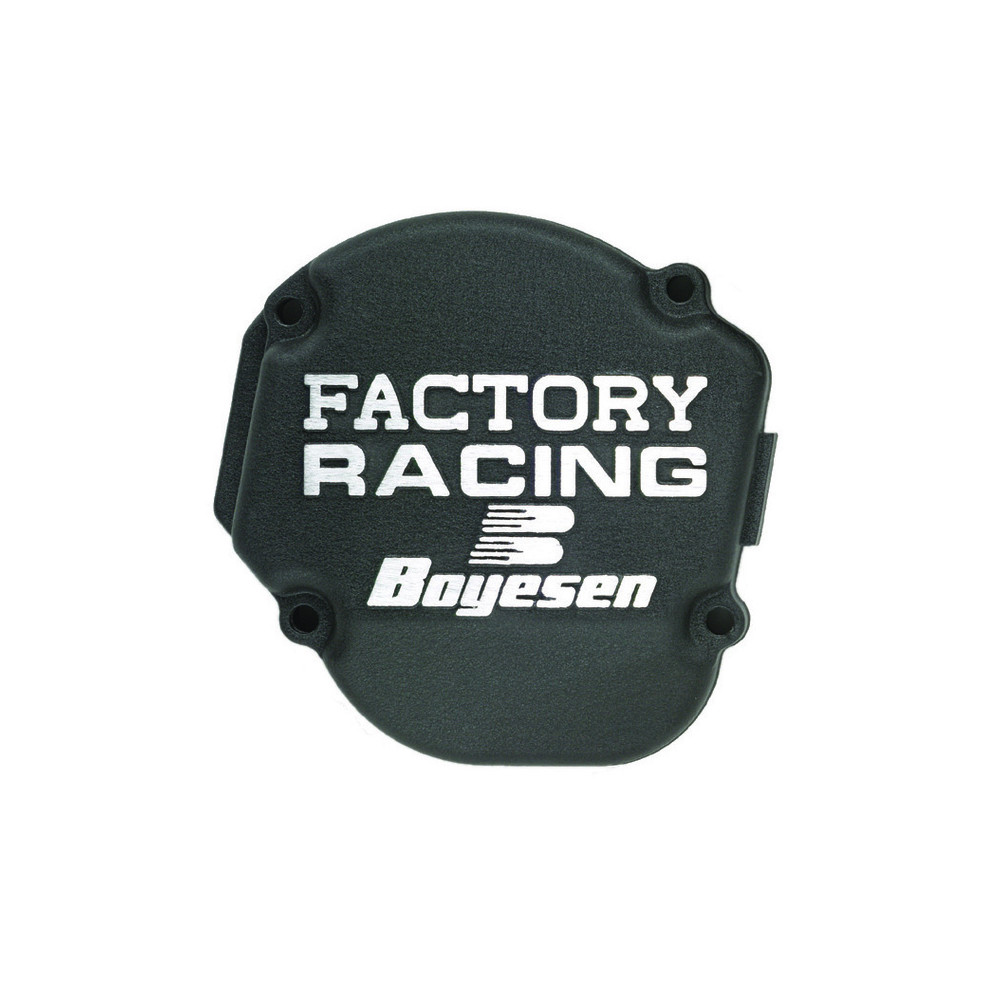 Couvercle d'allumage BOYESEN Factory Racing noir Yamaha PW50