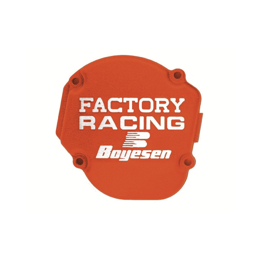 Couvercle d'allumage BOYESEN Factory Racing orange KTM EXC125