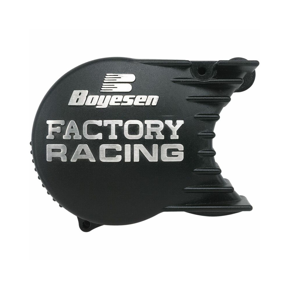 Couvercle de carter d'allumage BOYESEN Factory Racing noir